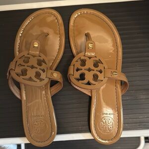 Tory Burch Tan Miller Sandals